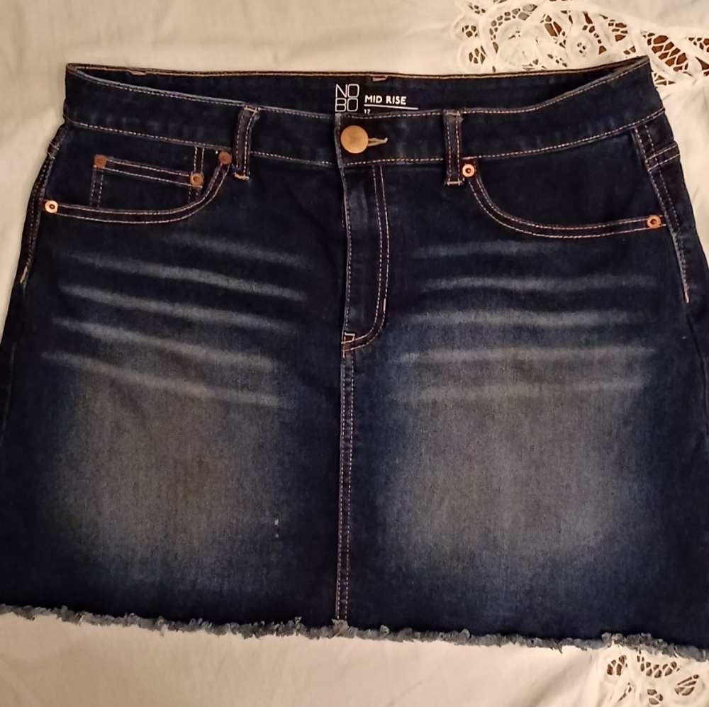 Blue jea. Skirt